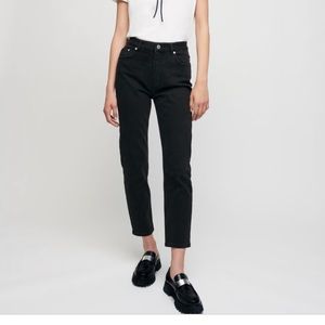 NWOT Maje Parion Straight Leg Jeans in color Anthracite